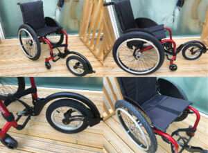 Robust Active User Wheelchairs are perfect for the outdoors