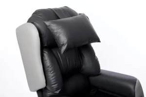 Lento chair with soft head cushion