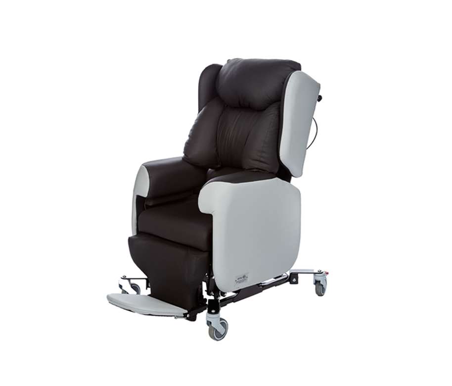 Product shot of the Little Lento Paediatric care chair on a white background