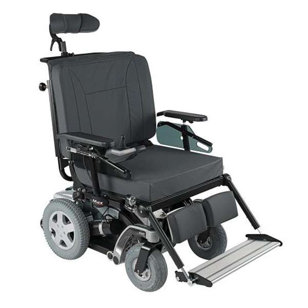 Product shot of the Invacare Storm 4 Max Bari Wheelchair on a white background