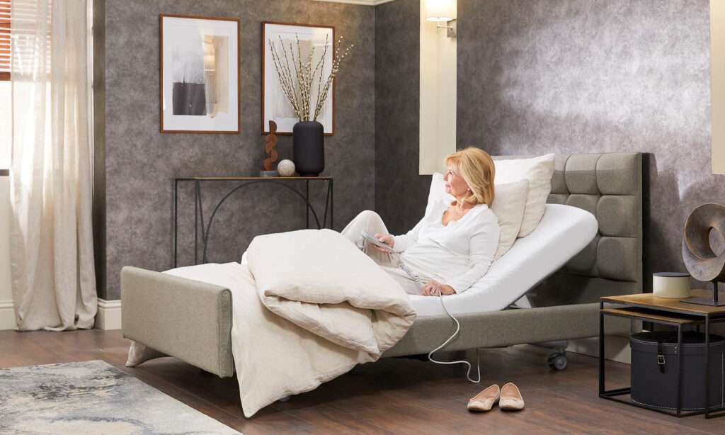 Electric Profiling Beds Elderly & Disabled Home Care Vivid.Care