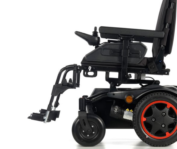 Q100R swingaway footrests