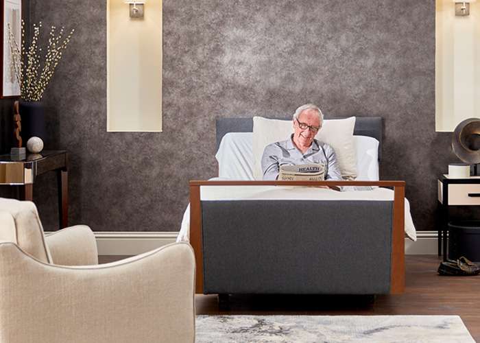 Signature upholstered bed