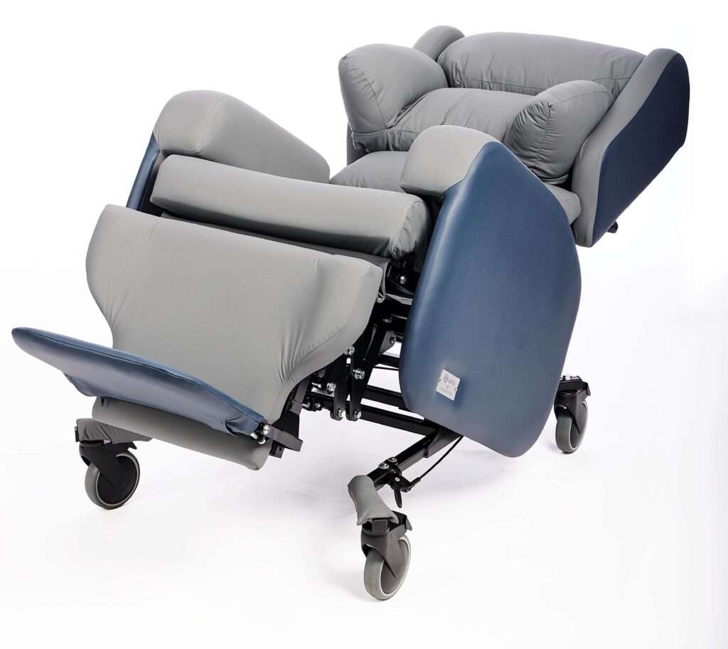 Lento Care Chair 2 tilt in space and back recline