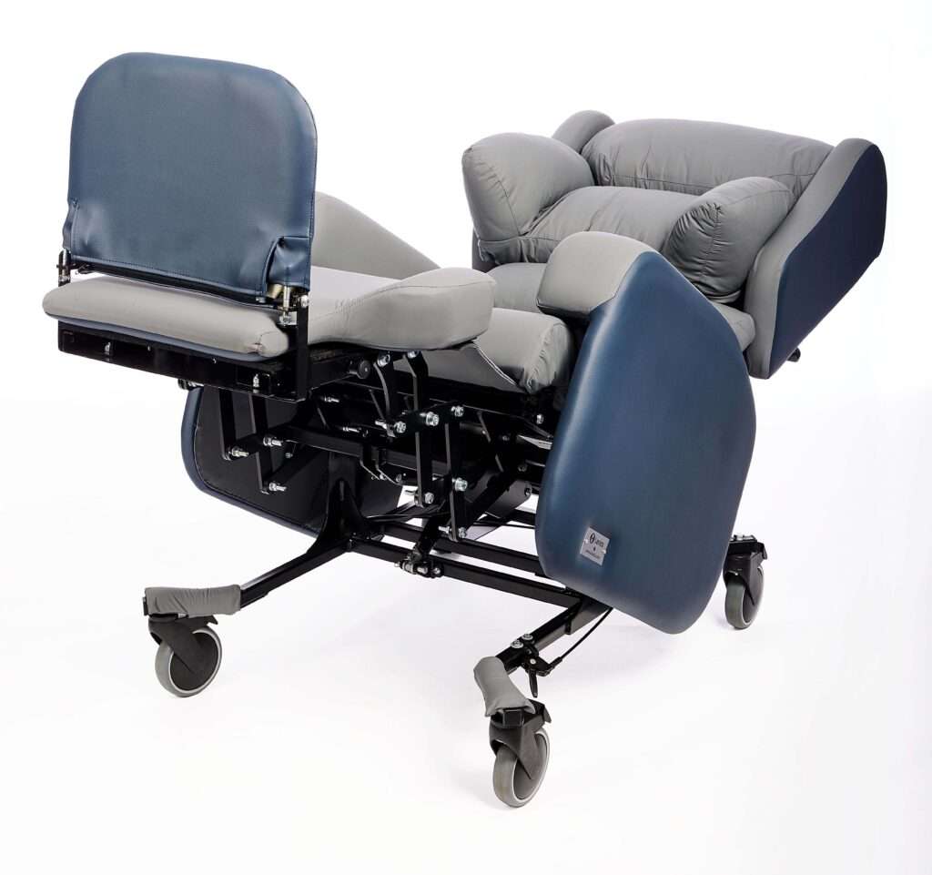 Lento Care Chair 2 tilt in space back recline and legrest
