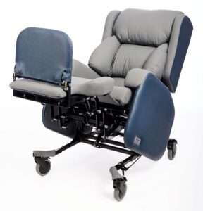 Lento Care Chair 2 tilt in space and legrest