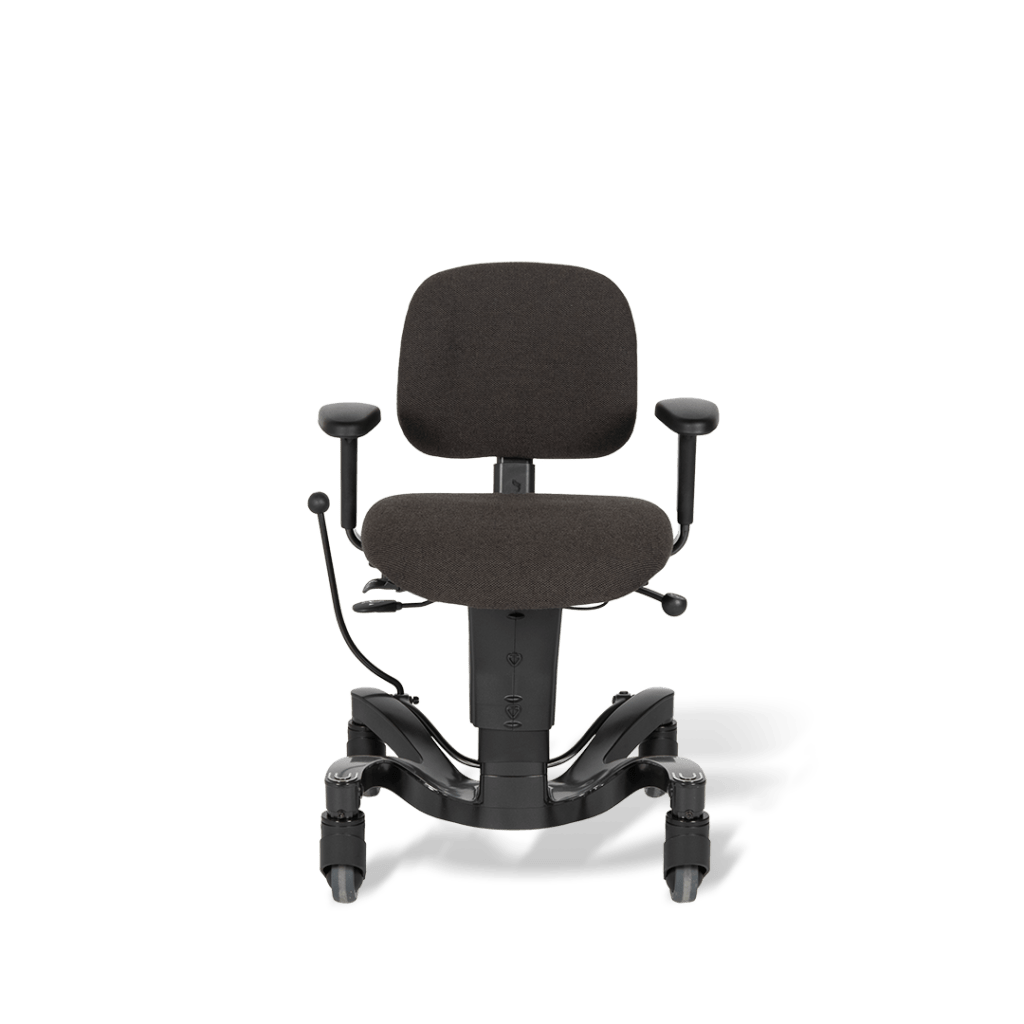 Product shot of the Vela Tango 700e activity chair on a white background.