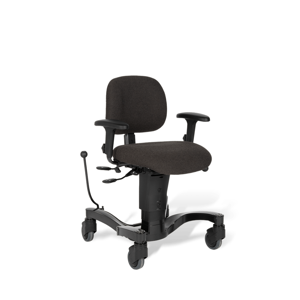 Product shot of the Vela activity chair (Tango 700e) on a white background.