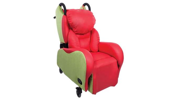 Kinder Legacy care chairs are highly adaptable.