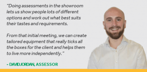Showroom Assessments Quote DJ