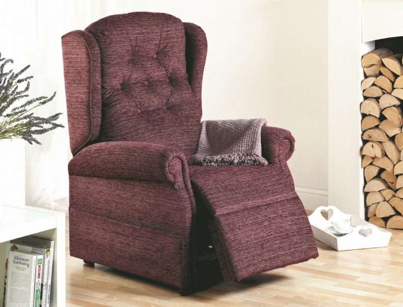 A manual recline chair costs less, here's a manual recline chair that's operated by a lever on the side of the chair.