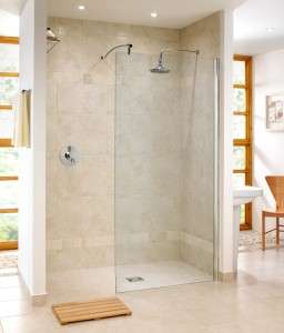 A walk-in shower is much more practical for the elderly or people with reduced mobility