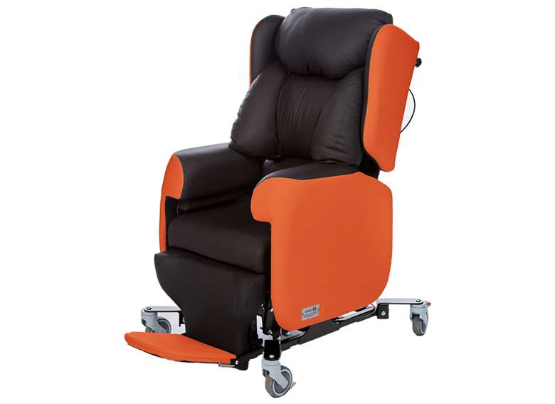 Little Lento care chair in orange