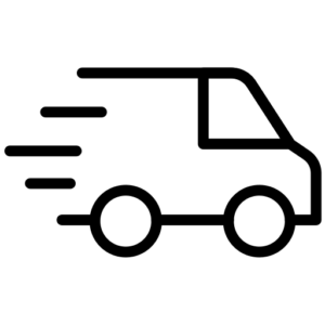 Icon of a delivery van.