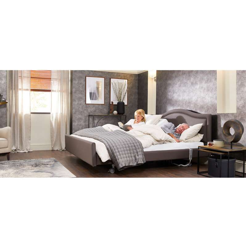 Elderly couple in a Signature Comfort bed