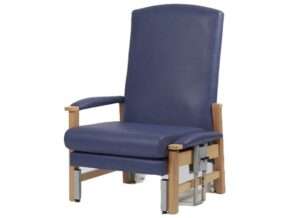 Bariatric high back bedside chair