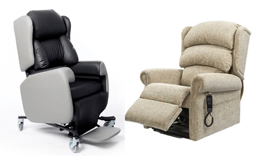 What is the Difference Between a Care Chair and a Riser Recliner Chair?
