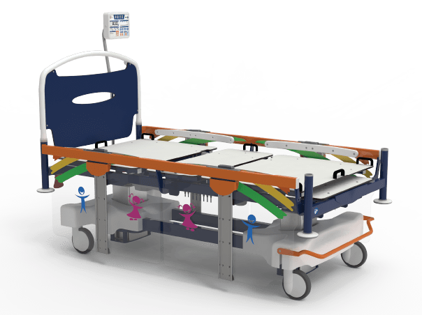CubCare Adjustable Dynamic Lengthening Paediatric Bed