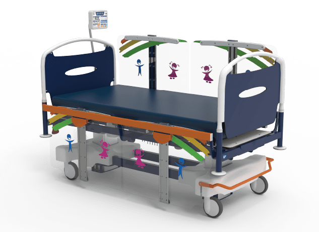 CubCare Adjustable Dynamic Lengthening Paediatric Bed