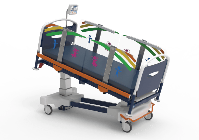 CubCare Adjustable Dynamic Lengthening Paediatric Bed