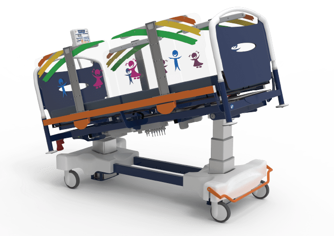 CubCare Adjustable Dynamic Lengthening Paediatric Bed