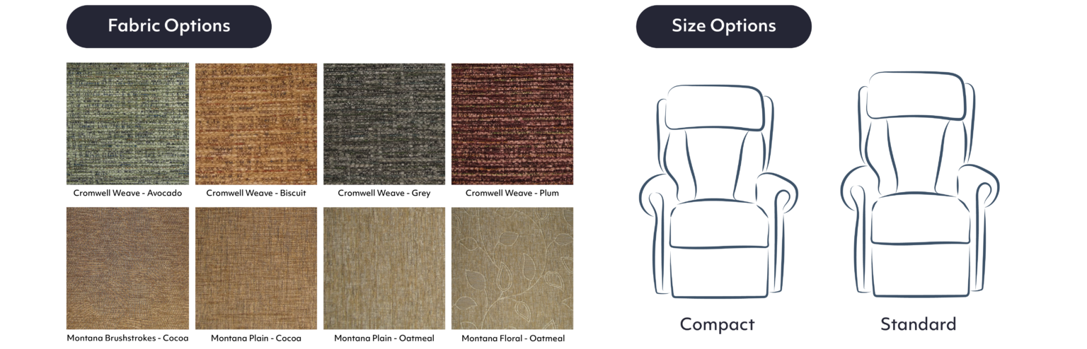 Dales Collection Fabric Options