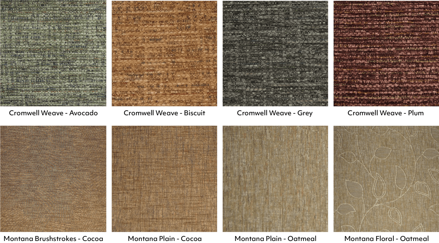 Dream Collection Fabric Options