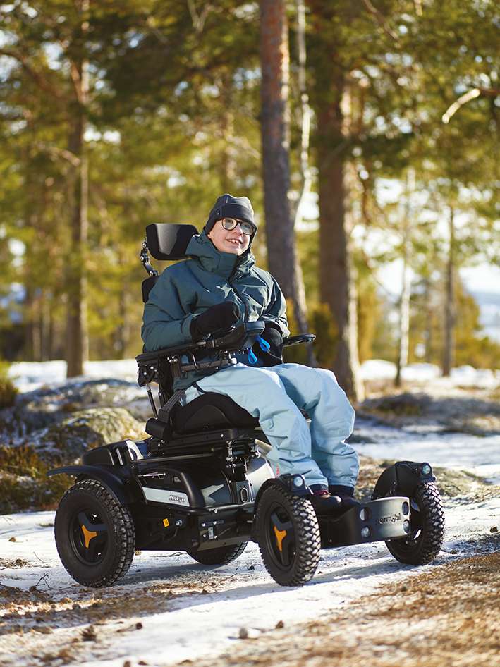 Permobil X850 All Terrain Electric Wheelchair