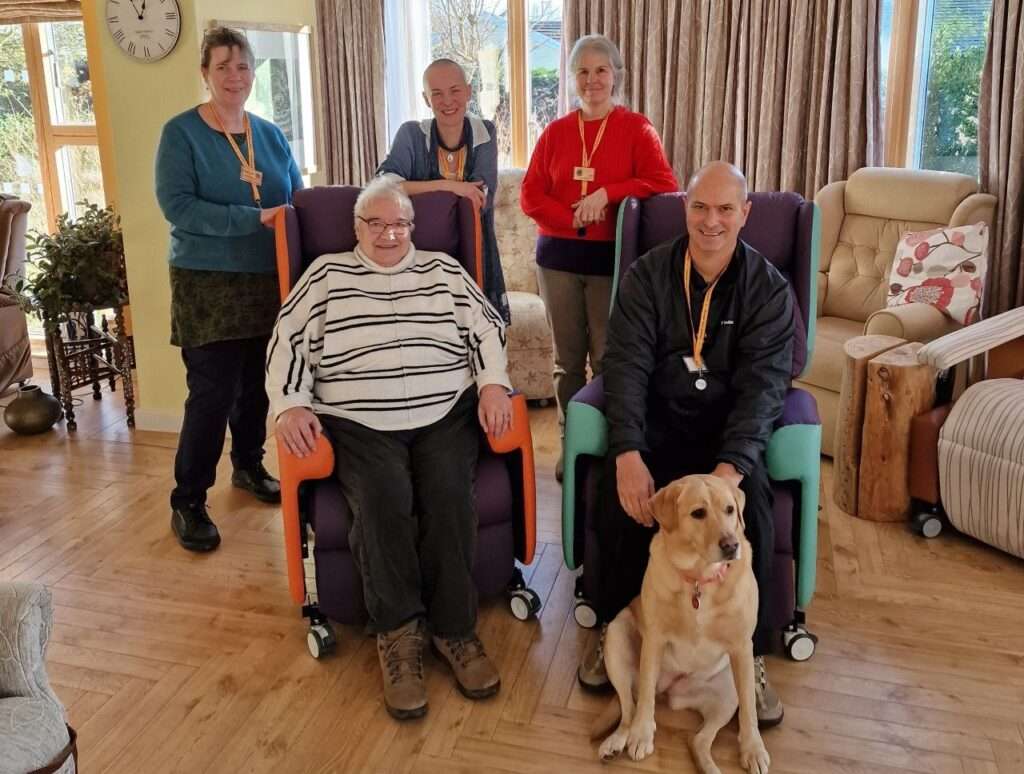 Skanda Vale hospice chairs