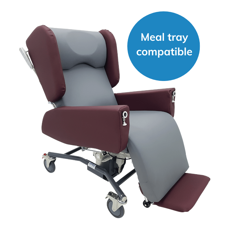 Standard backrest with removeable arm