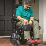 Permobil Swing-away knee supports