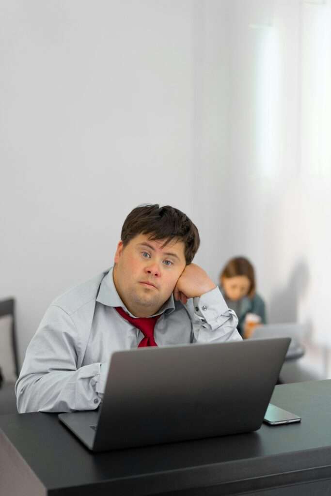 man with down's syndrome