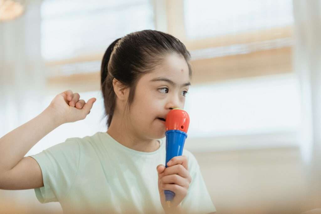 Down's syndrome girl