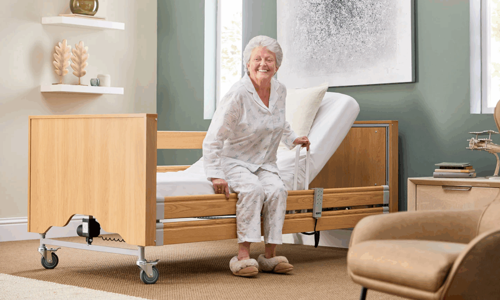 Opera bed side rail lifestyle picture