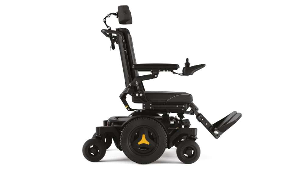 Permobil M1 powered leg elevation