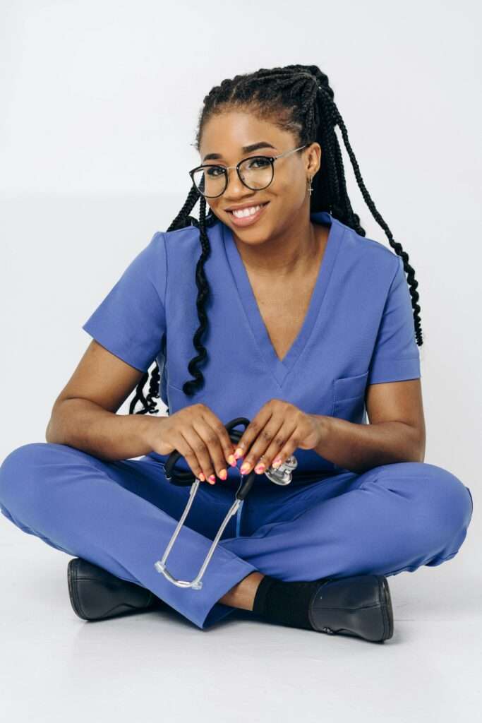 Young female occupational therapist