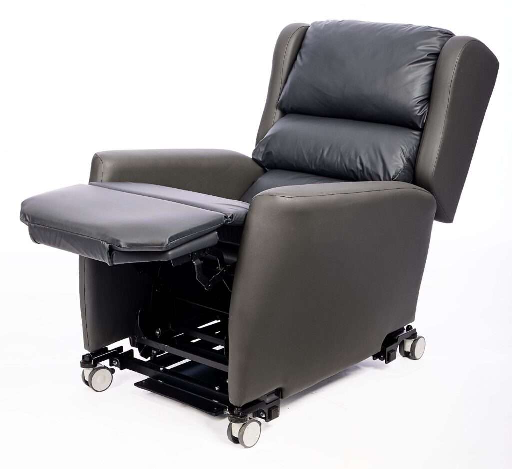 Levara rise recliner tilt in space and legrest