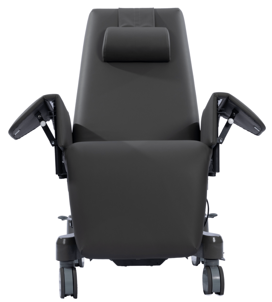 QuickCare Pro front armrest 45 degrees