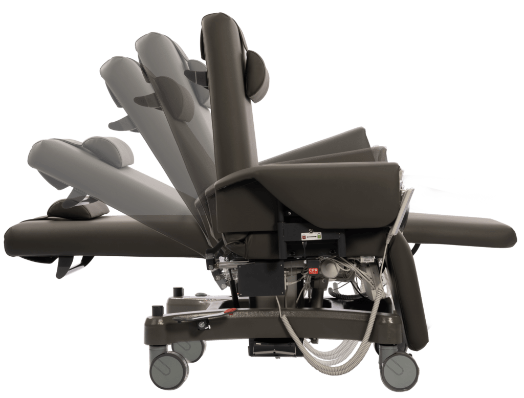 QuickCare Pro backrest recline