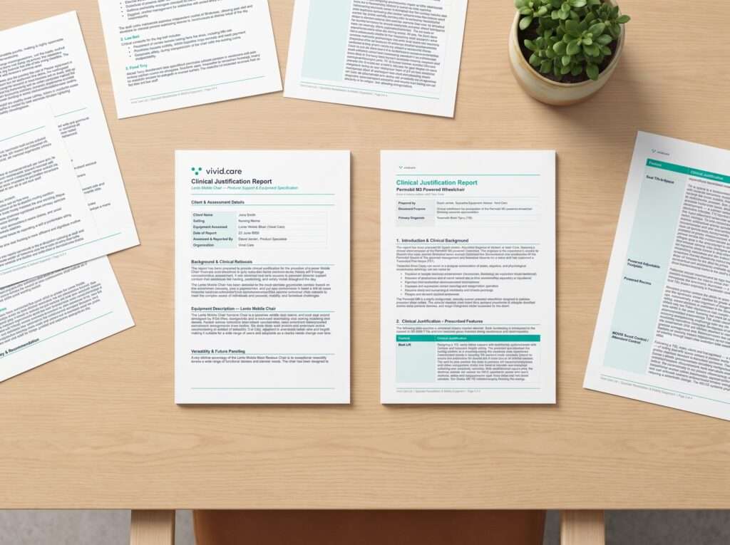 We help write the clinical reports and justifications