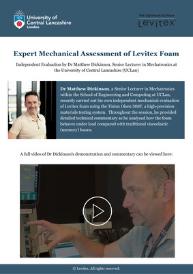 Expert Mechanical Assessment of Levitex Foam preview