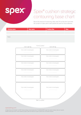 Spex Cushion Positioning Chart preview